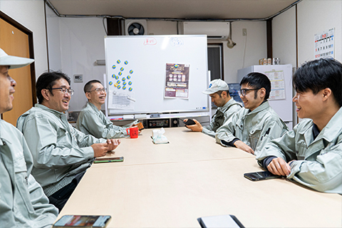 1.子どもに誇れる会社へ。