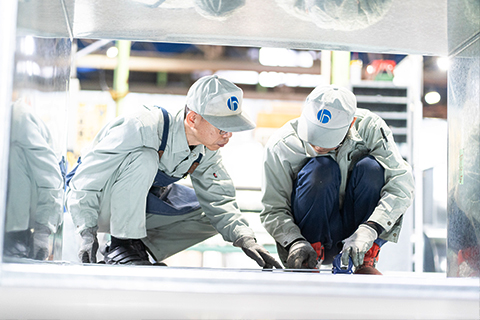 3.一貫体制で、変化に強く。